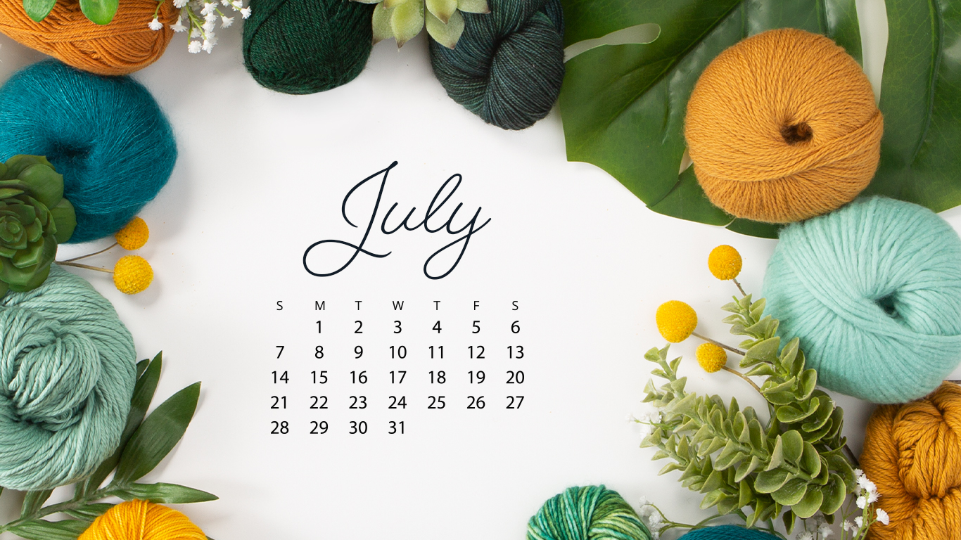 Able July Calendar Knitpicks Staff Knitting