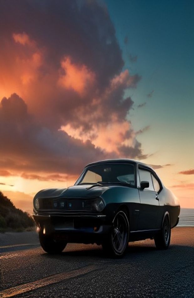 Classic Muscle Car Wallpaper