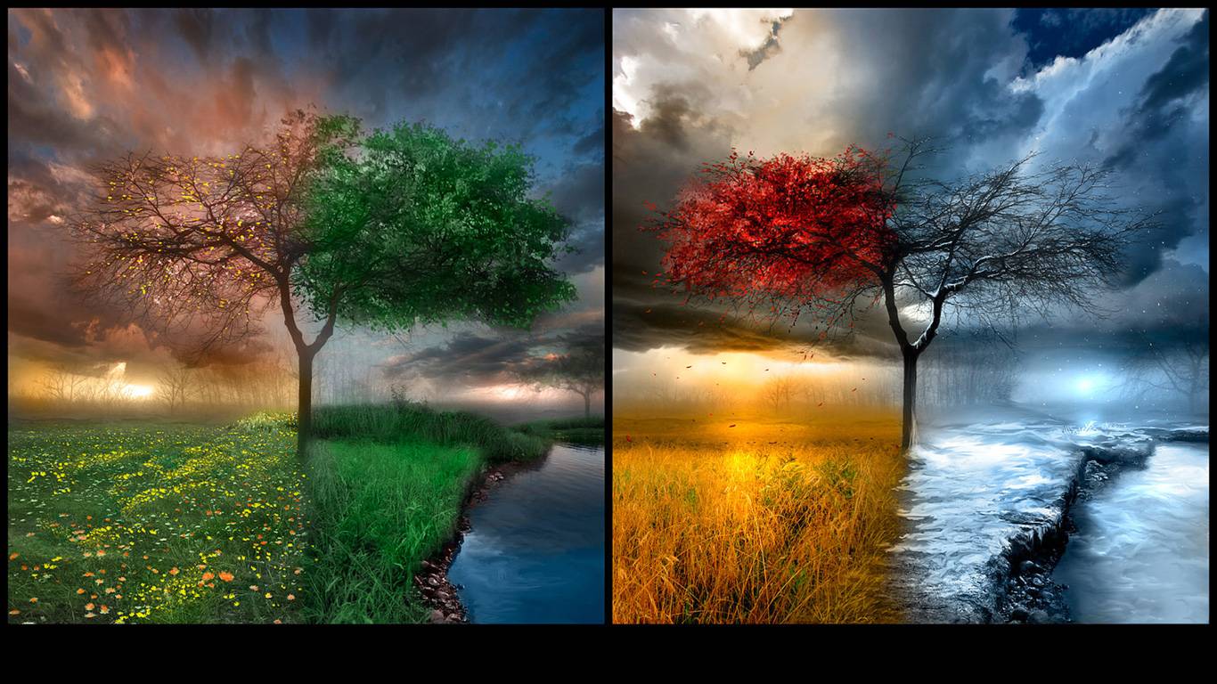 Change Ready Seasons Desktop Wallpapers For Desktop Backgrounds 1366x768