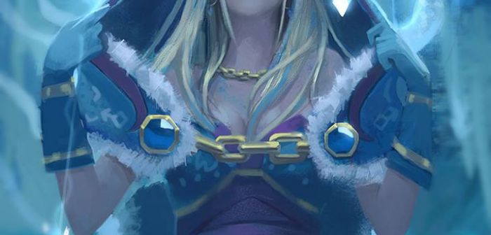 Dota Crystal Maiden Mobile Wide Wallpaper For Your