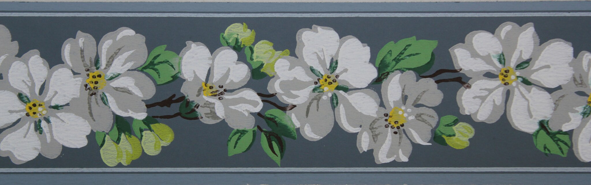 Trimz Vintage Wallpaper Border Apple Blossom Rosie S