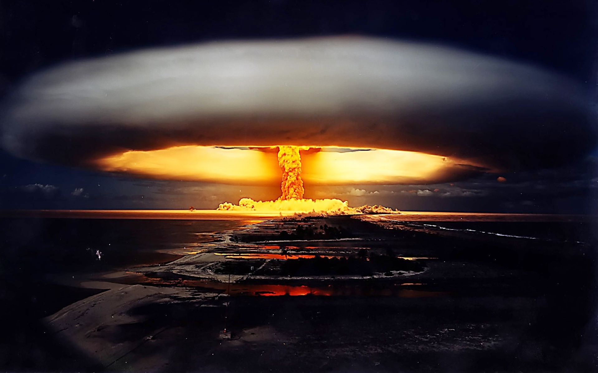 Nuclear Blackmail Bomb Explosion