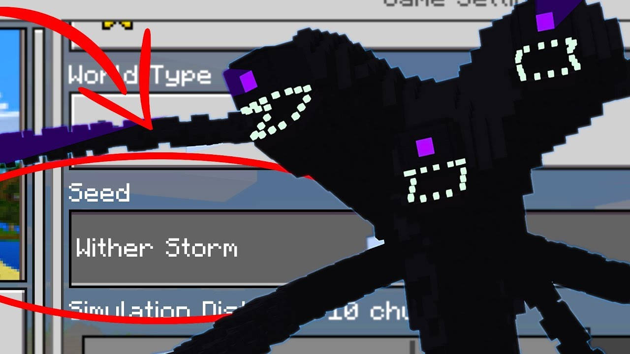 Wither Storm HD Wallpaper