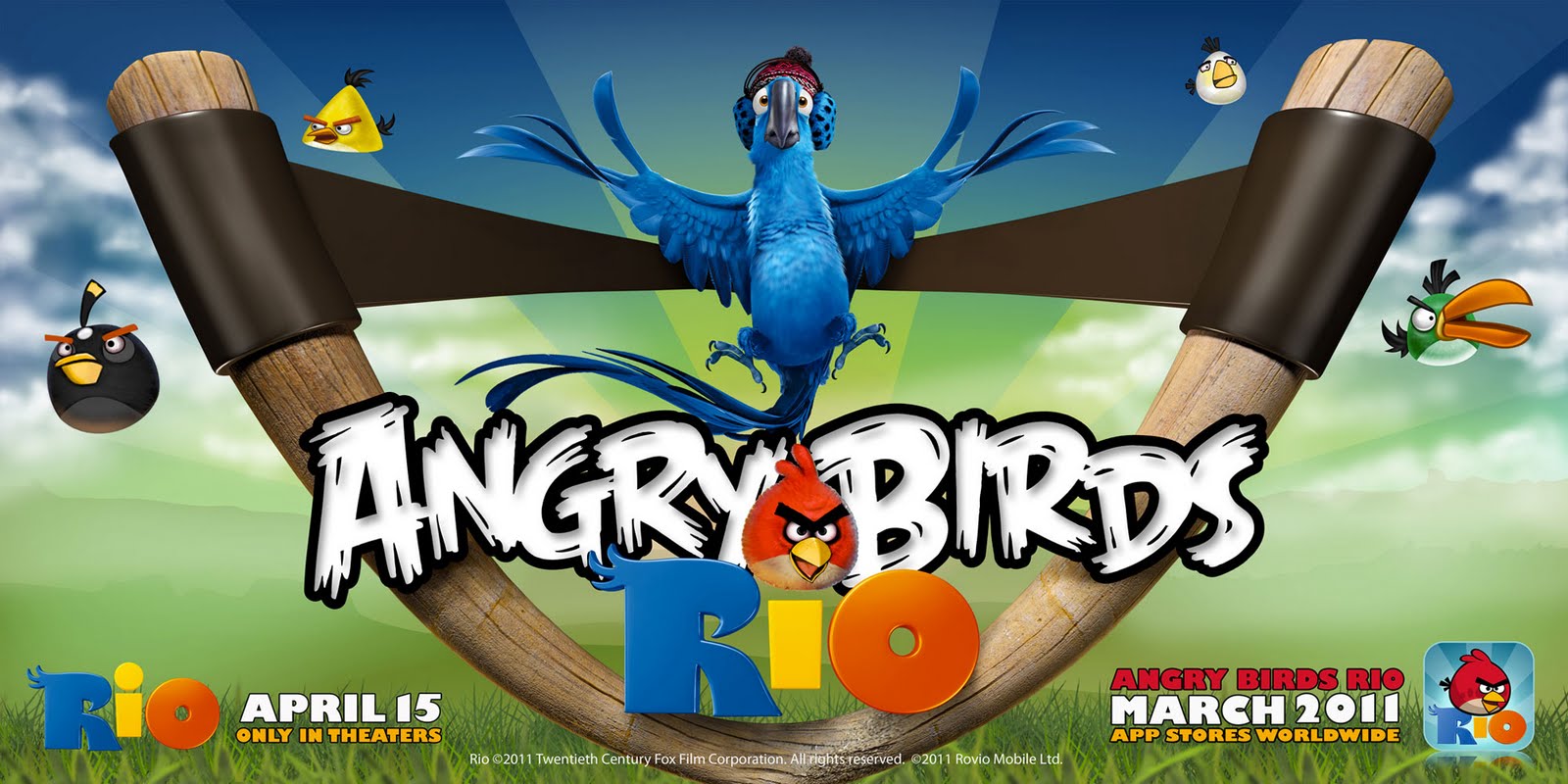 Angry Birds Game HD Wallpaper Desktop
