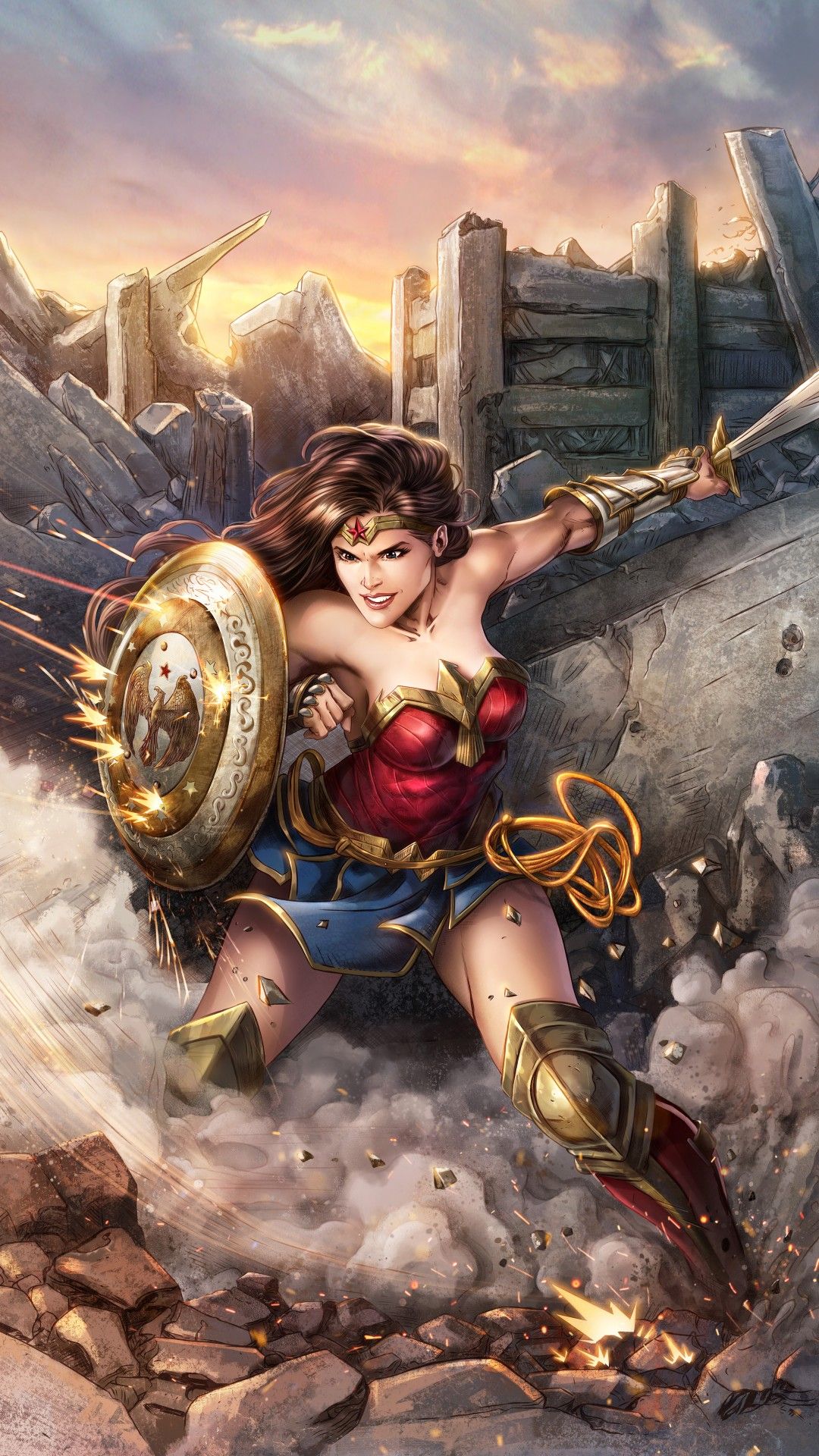 Wonder Woman Fan Art Dc Ics
