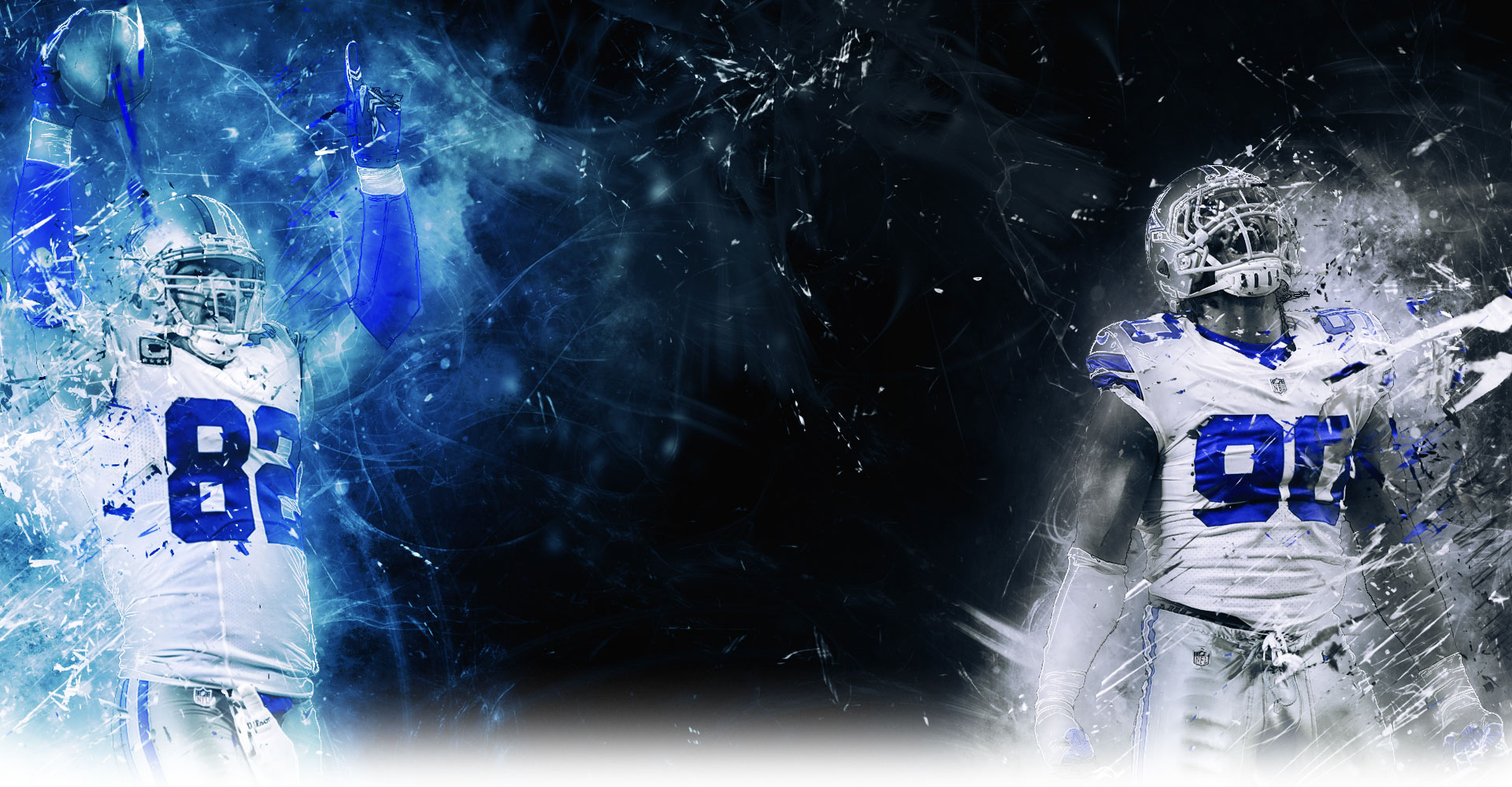 Wallpaper Of Jason Witten And Demarcus Lawrence Cowboys
