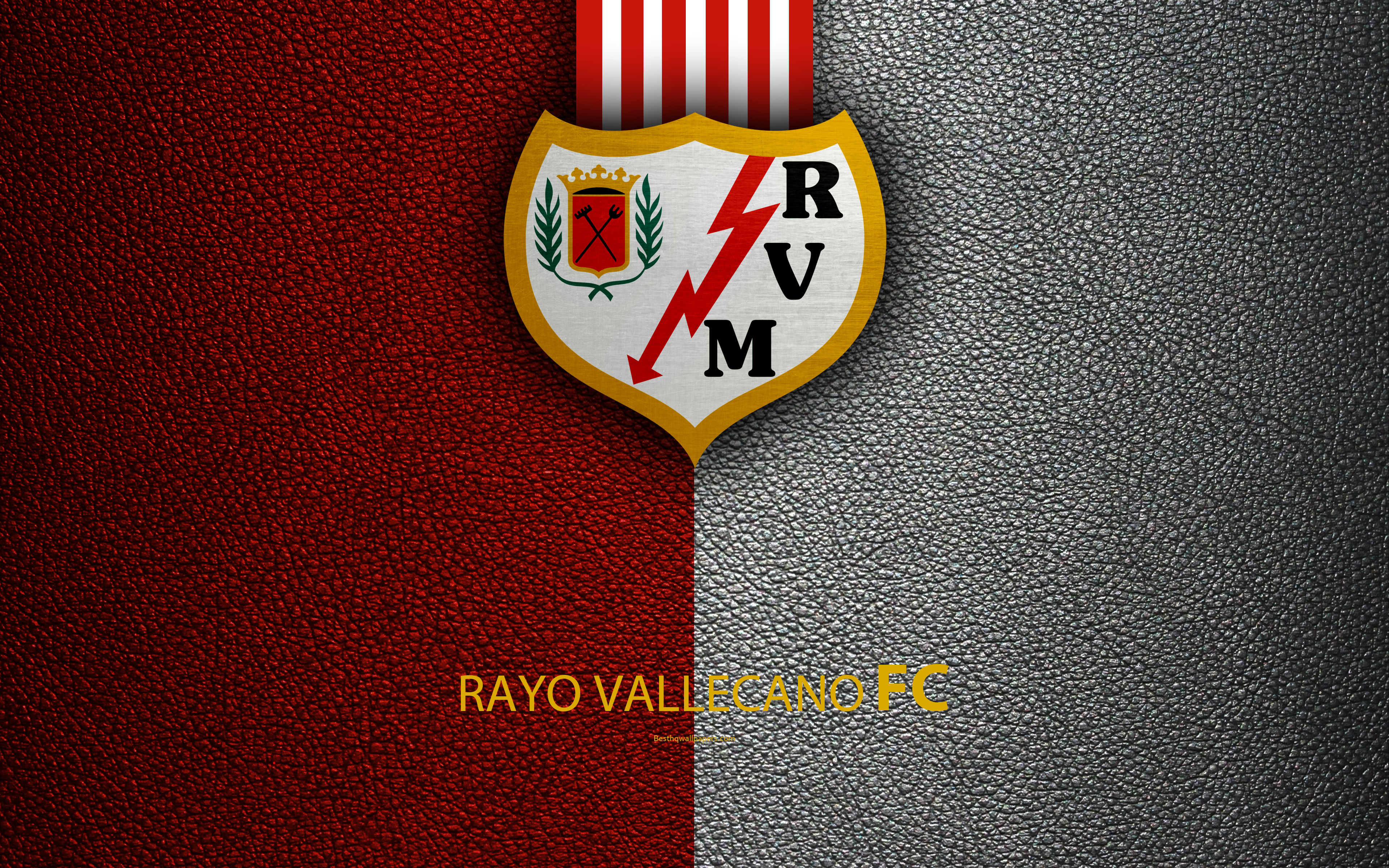 Wallpaper Fc Rayo Vallecano 4k Spanish Football Club