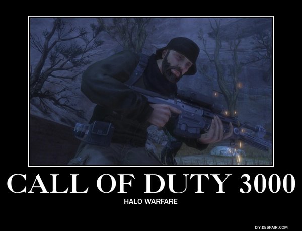 Call Of Duty Halo Demotivational By Aruon