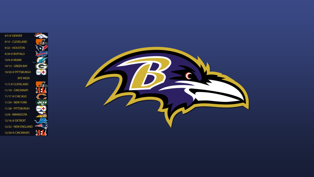 Baltimore Ravens Schedule Wallpaper By Sevenwithat
