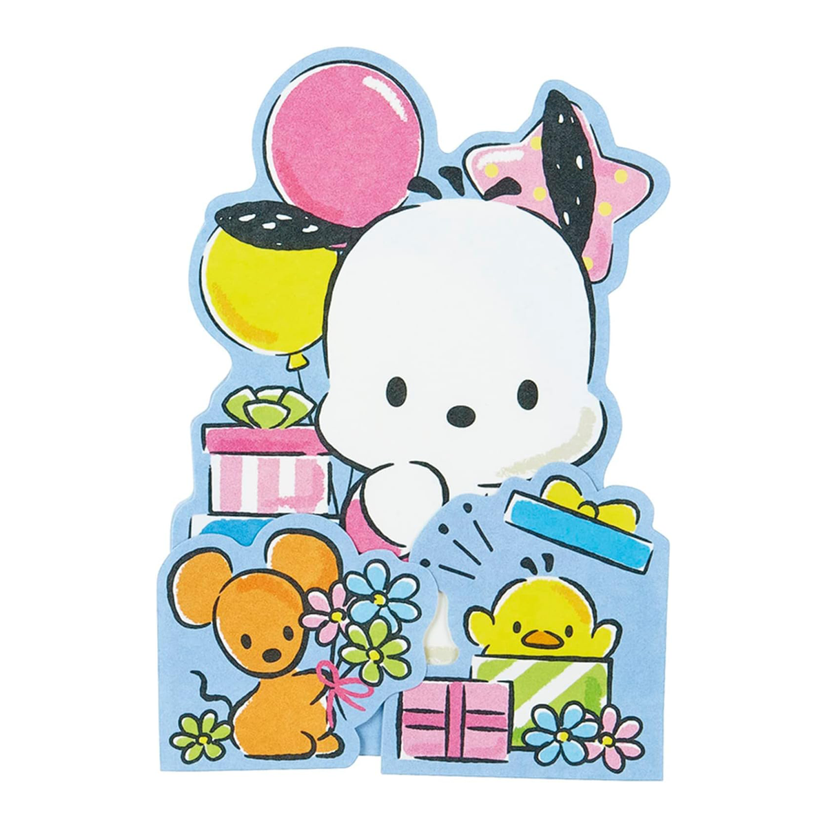 Pochacco Stickers And Greeting Card Small Gift Series
