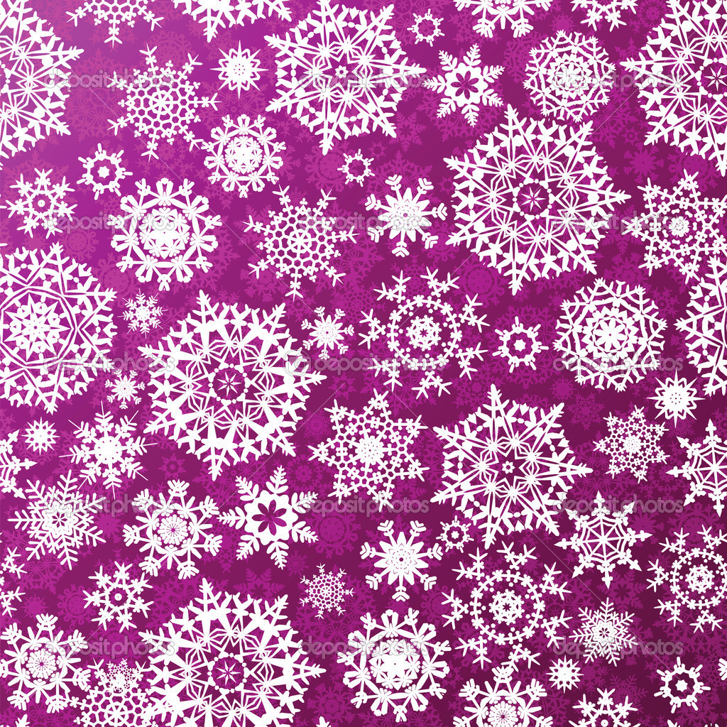 Purple Snowflake Wallpaper - WallpaperSafari