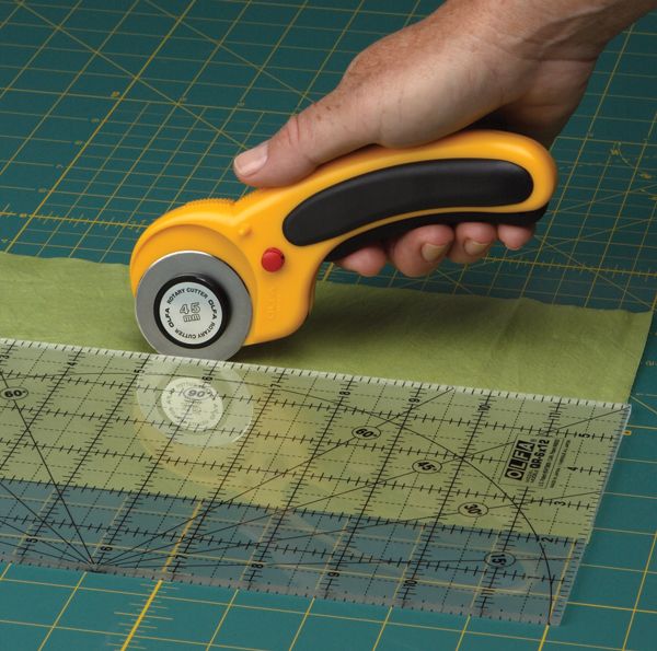 Free download The Olfa rotary cutter with a 45 mm blade is a deluxe