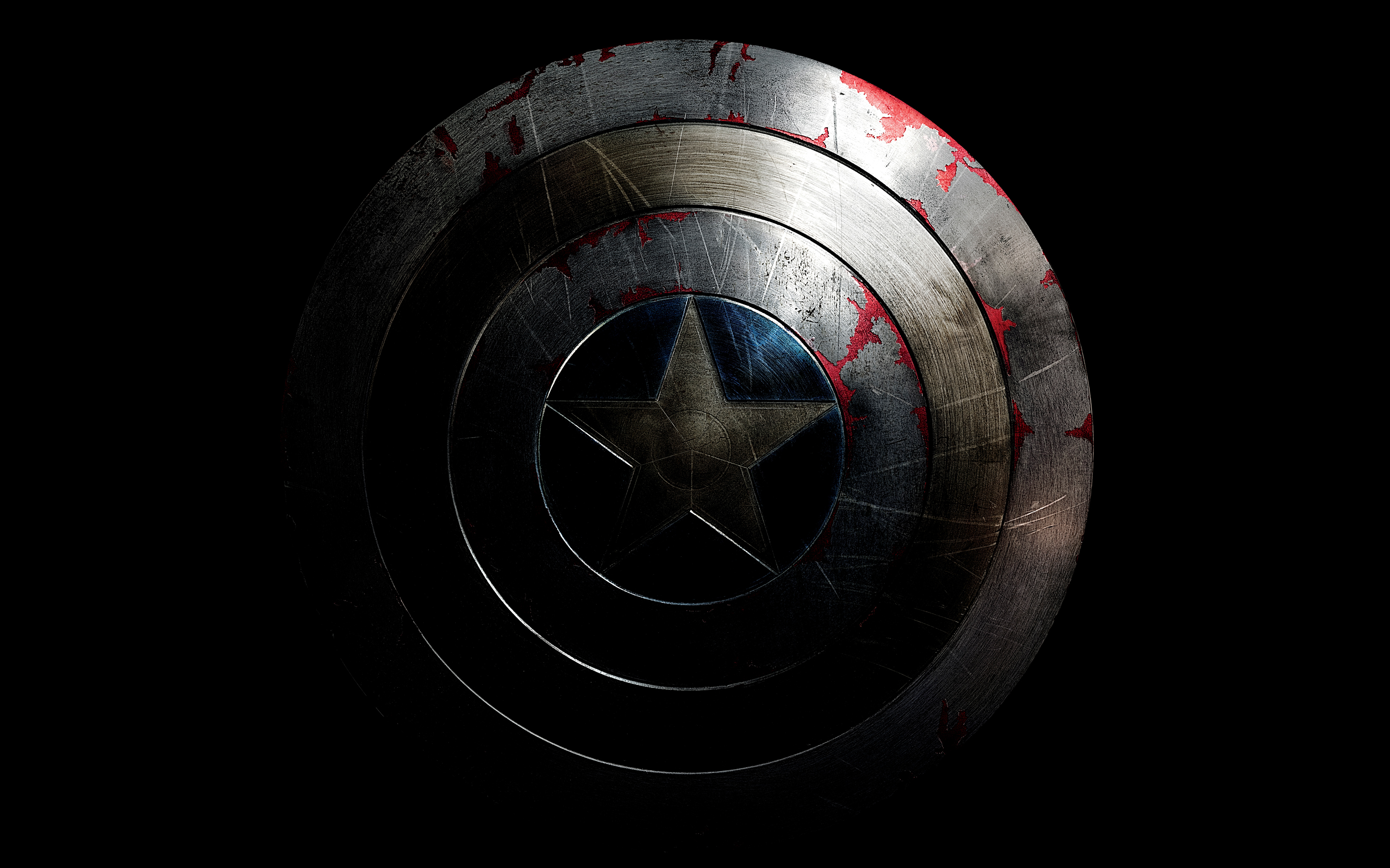 Captain America Shield 4k 8k Wallpaper