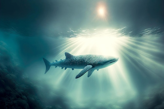 Whale Shark iPhone Wallpaper