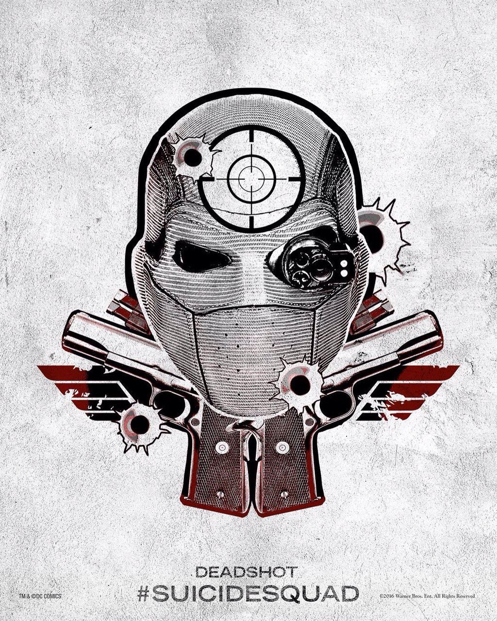 Suicide Squad Harley S Tattoo Parlor Posters Deadshot HD