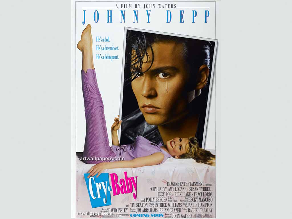 Cry Baby Wallpaper Poster Movie Desktop Johnny Depp