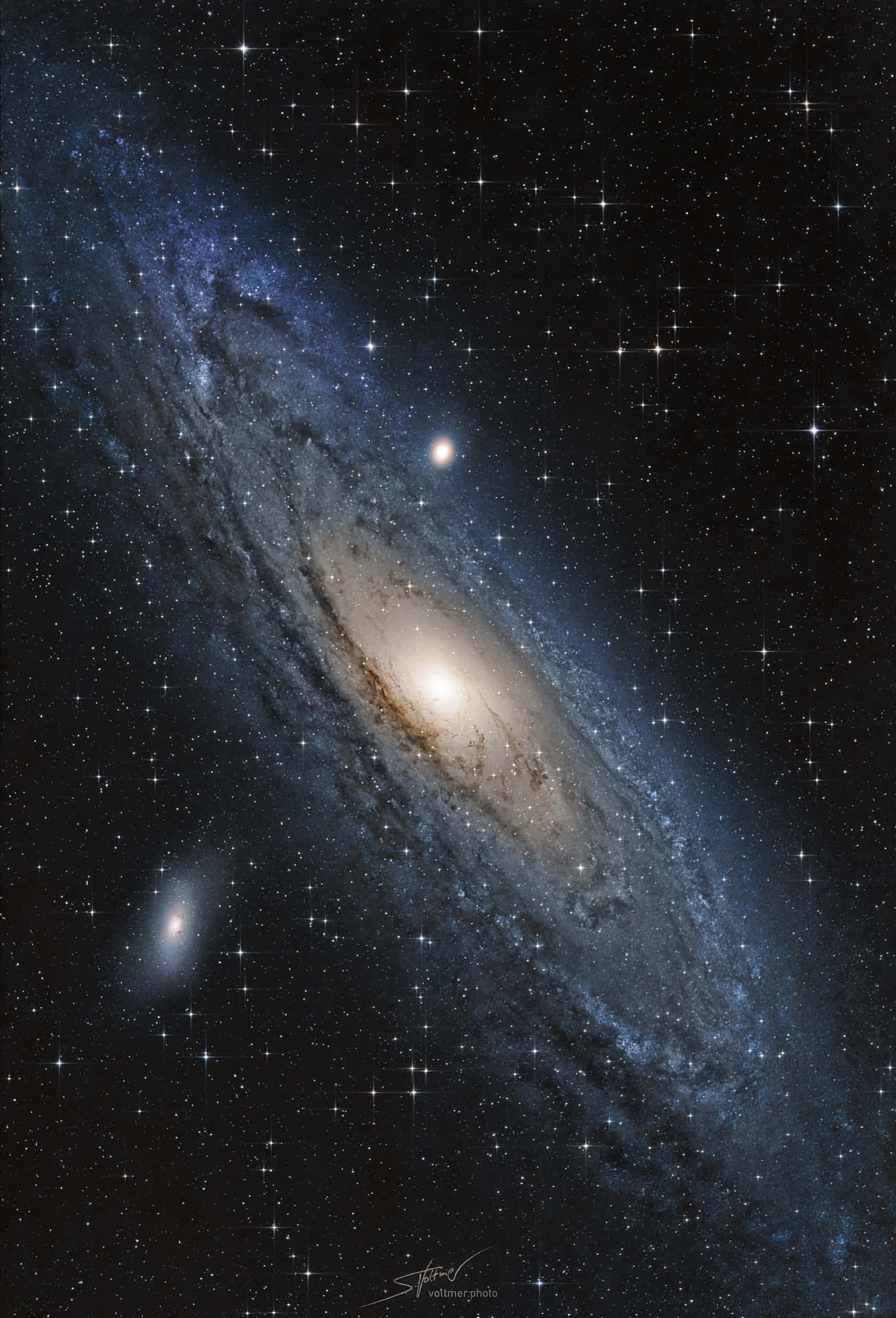 Andromeda Galaxy 4k Wallpaper