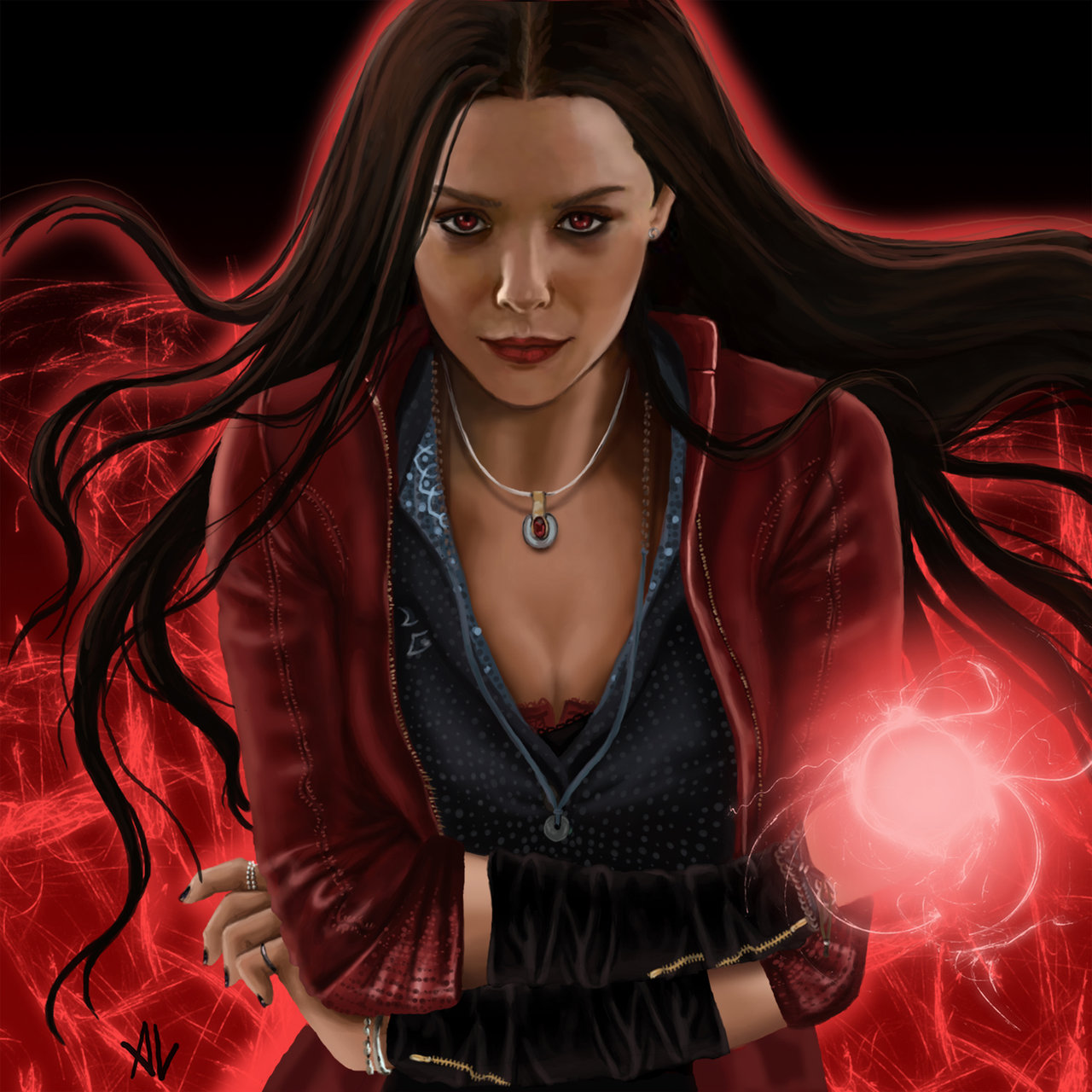  on October 3 2015 By Stephen Comments Off on Scarlet Witch Wallpaper