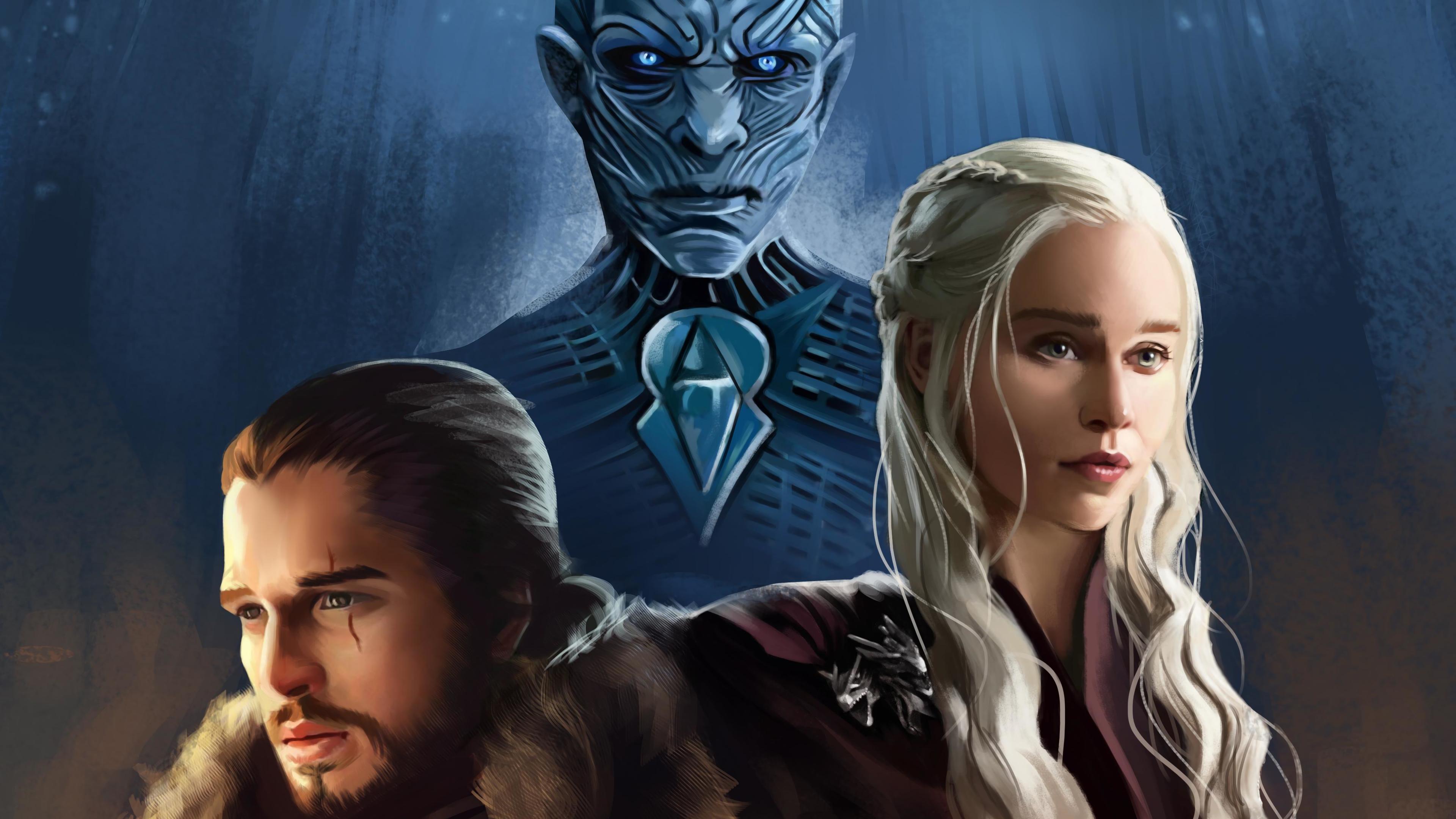 Free download Game of Thrones Night King Daenerys Targaryen Jon