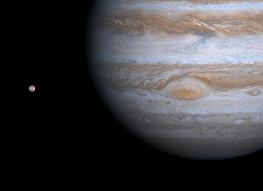 Jupiter Eye To Io Nasa Solar System Exploration