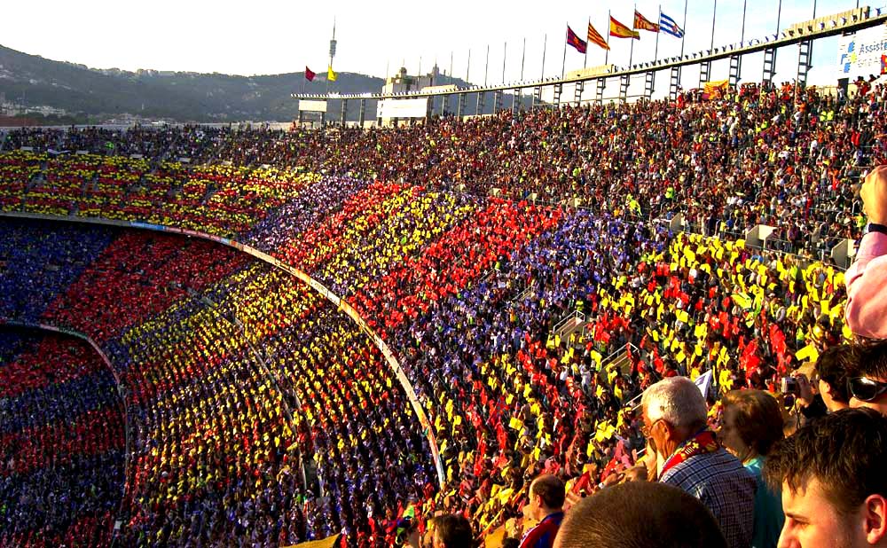 Camp Nou Stadium Fc Barcelona Wallpaper HD Wide
