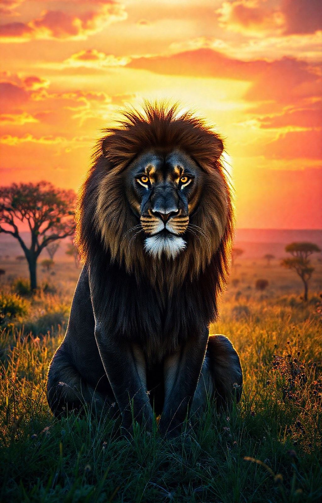 Black Lion HD Wallpaper