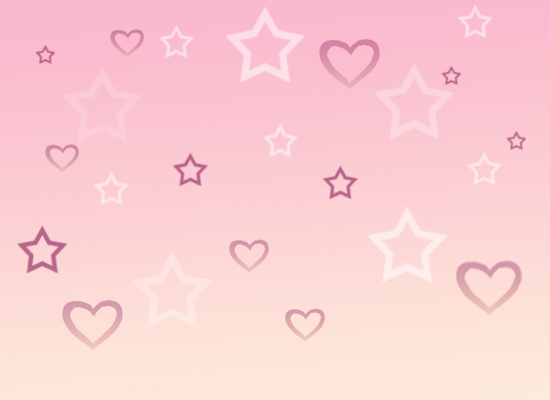 Cute Heart Background By Ember Pop