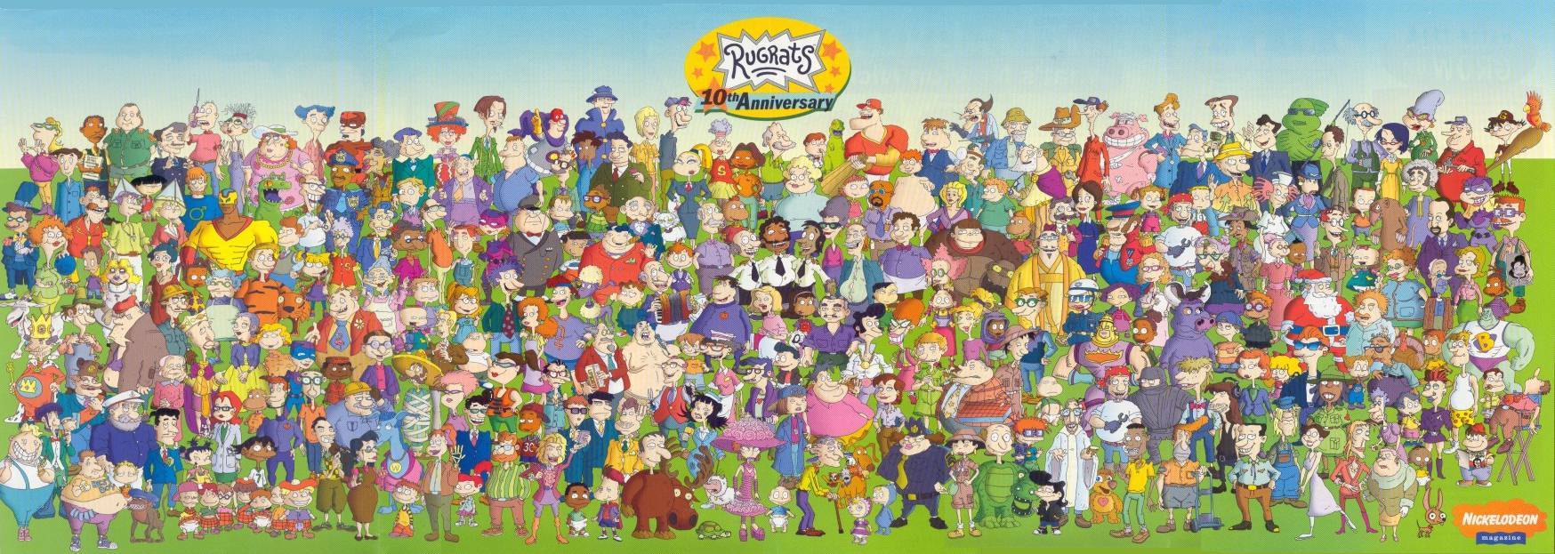 Top Nickelodeon Characters Wallpaper Book