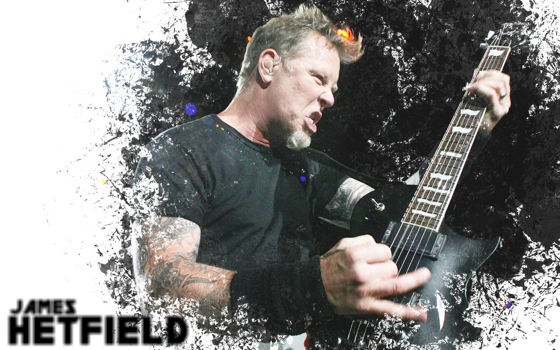 Guitar Addicts James Hetfield ESP Wallpapers
