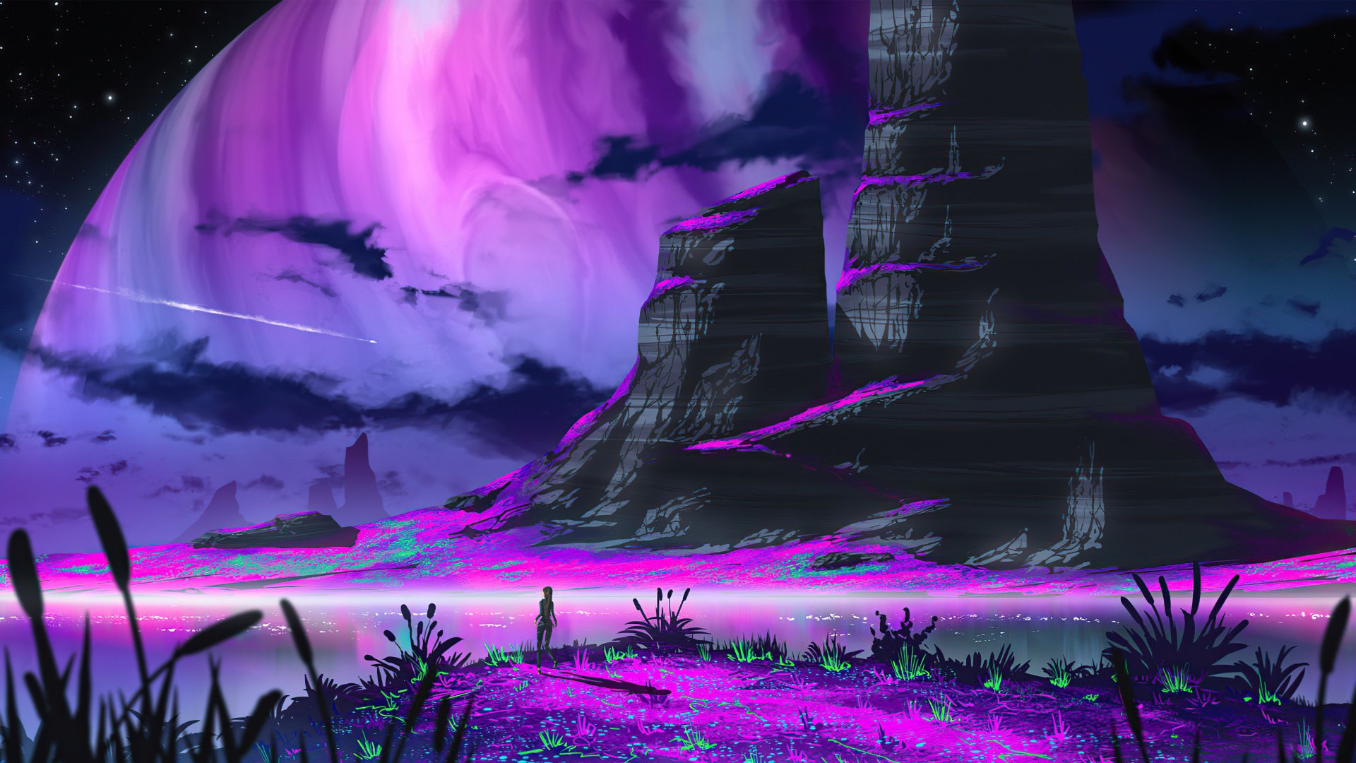 Fantasy Landscape 4k Ultra HD Wallpaper By