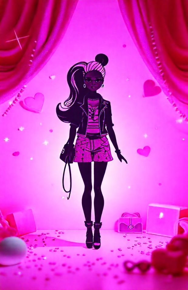 Barbie Pink Background