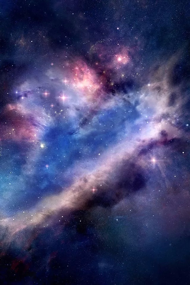 Bright Space iPhone 4s Wallpaper iPad