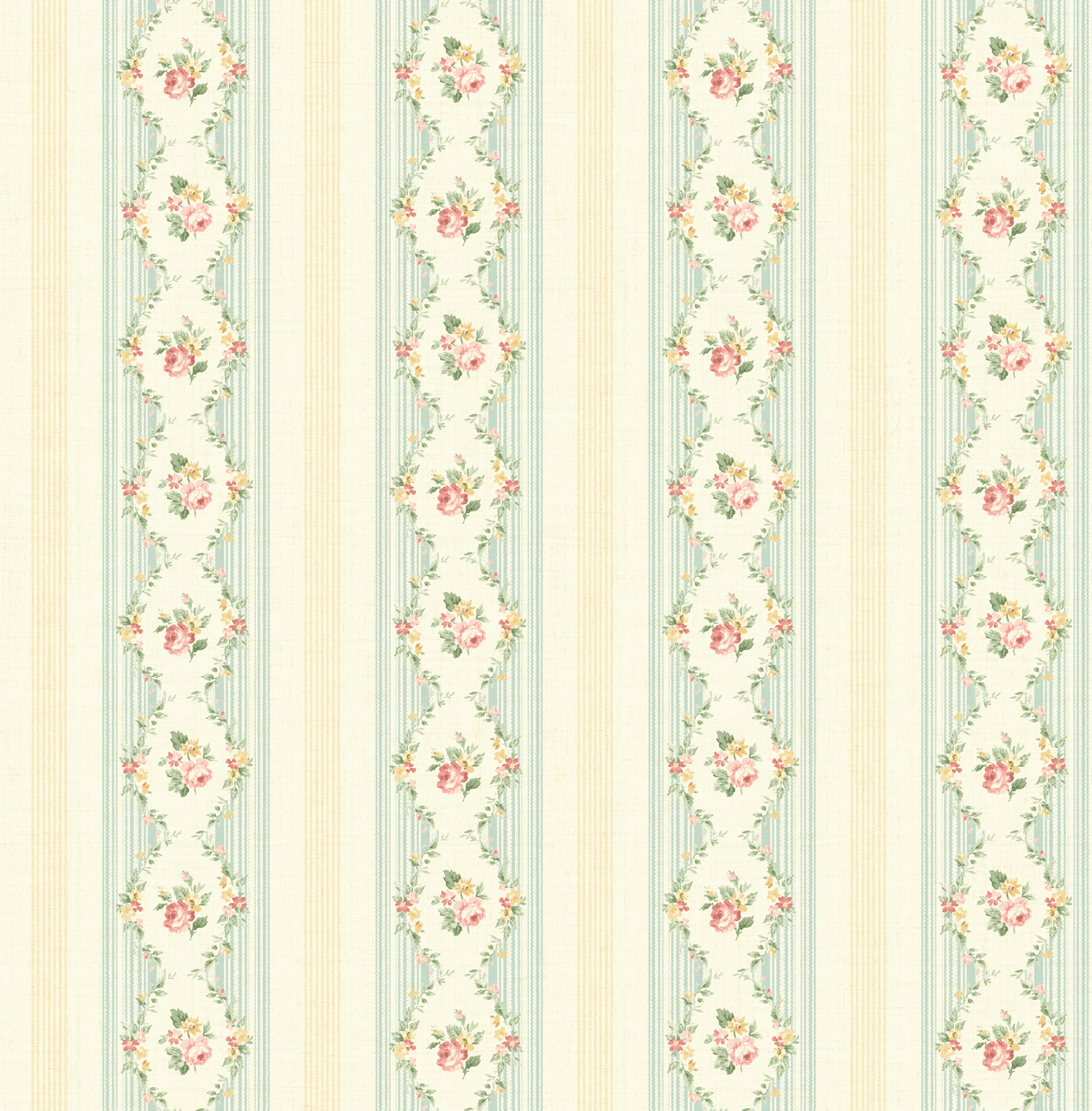 A Set of Three Framed Early 19th C French Blue Patterned Wallpaper Pan –  Streett Marburg