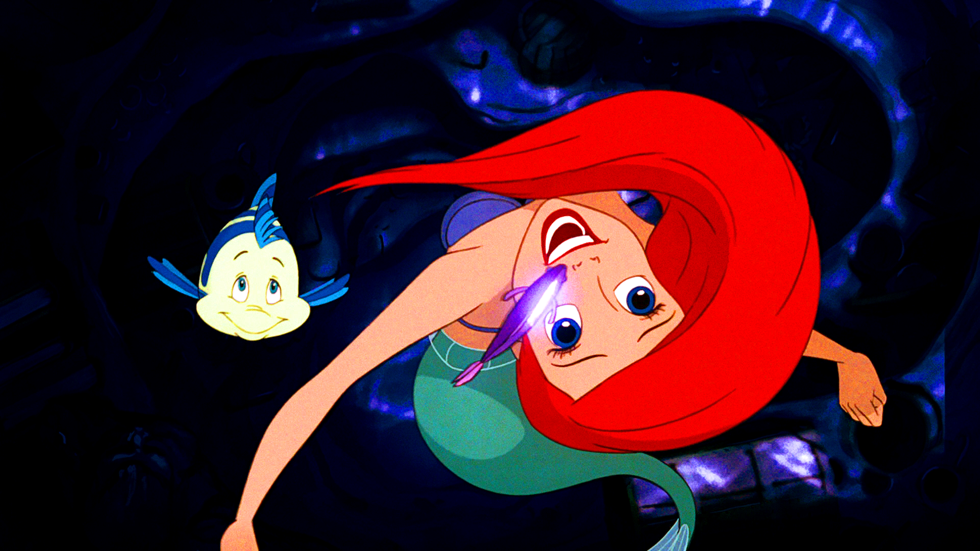 Walt Disney Characters Image Screencaps Flounder