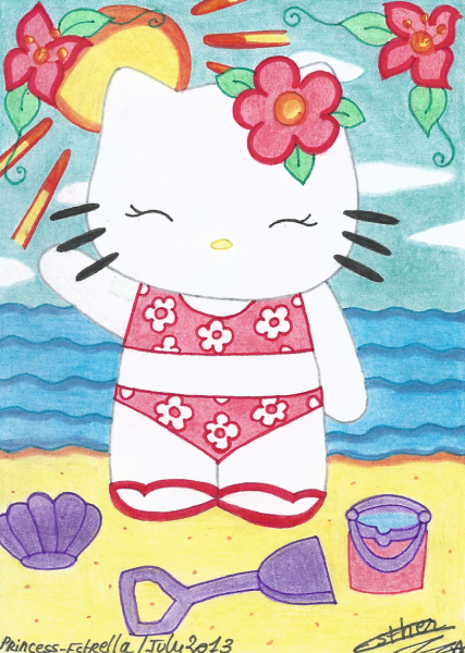 Hello Kitty Summer Time By Princess Estrella