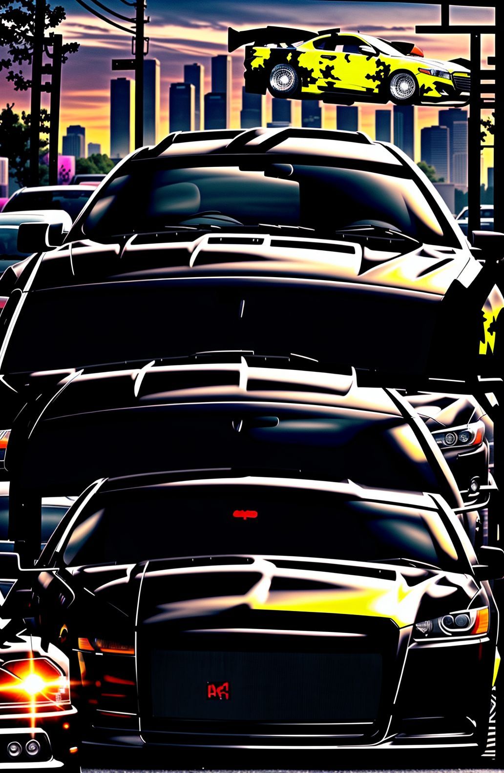 Slammed Car Wallpaper