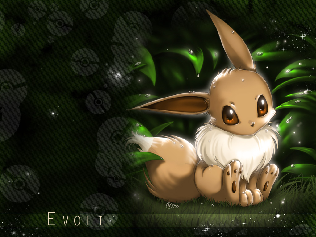 Pokemon Eevee Wallpaper 1024x768 Pokemon Eevee