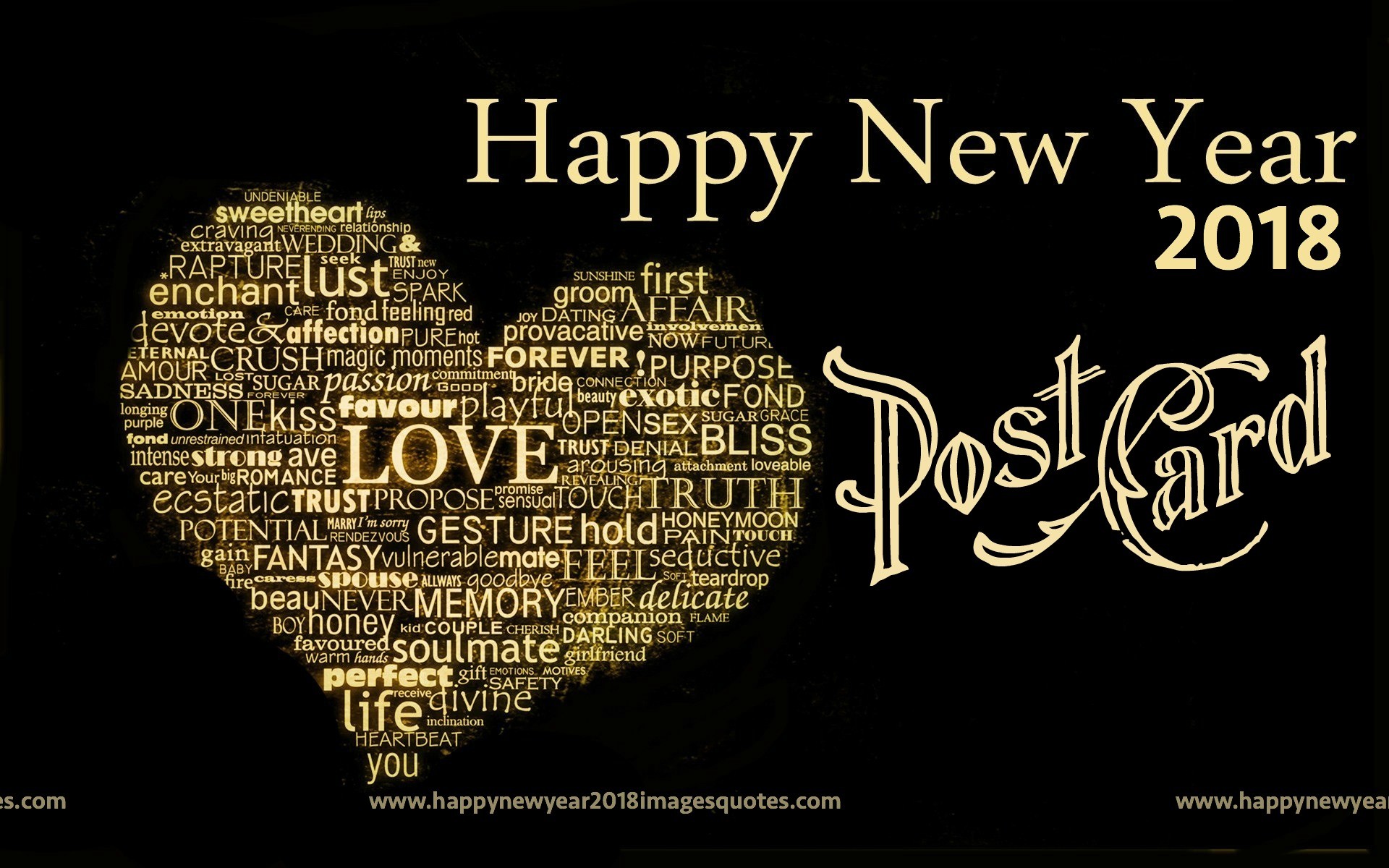 Happy New Year Love Wallpaper Image