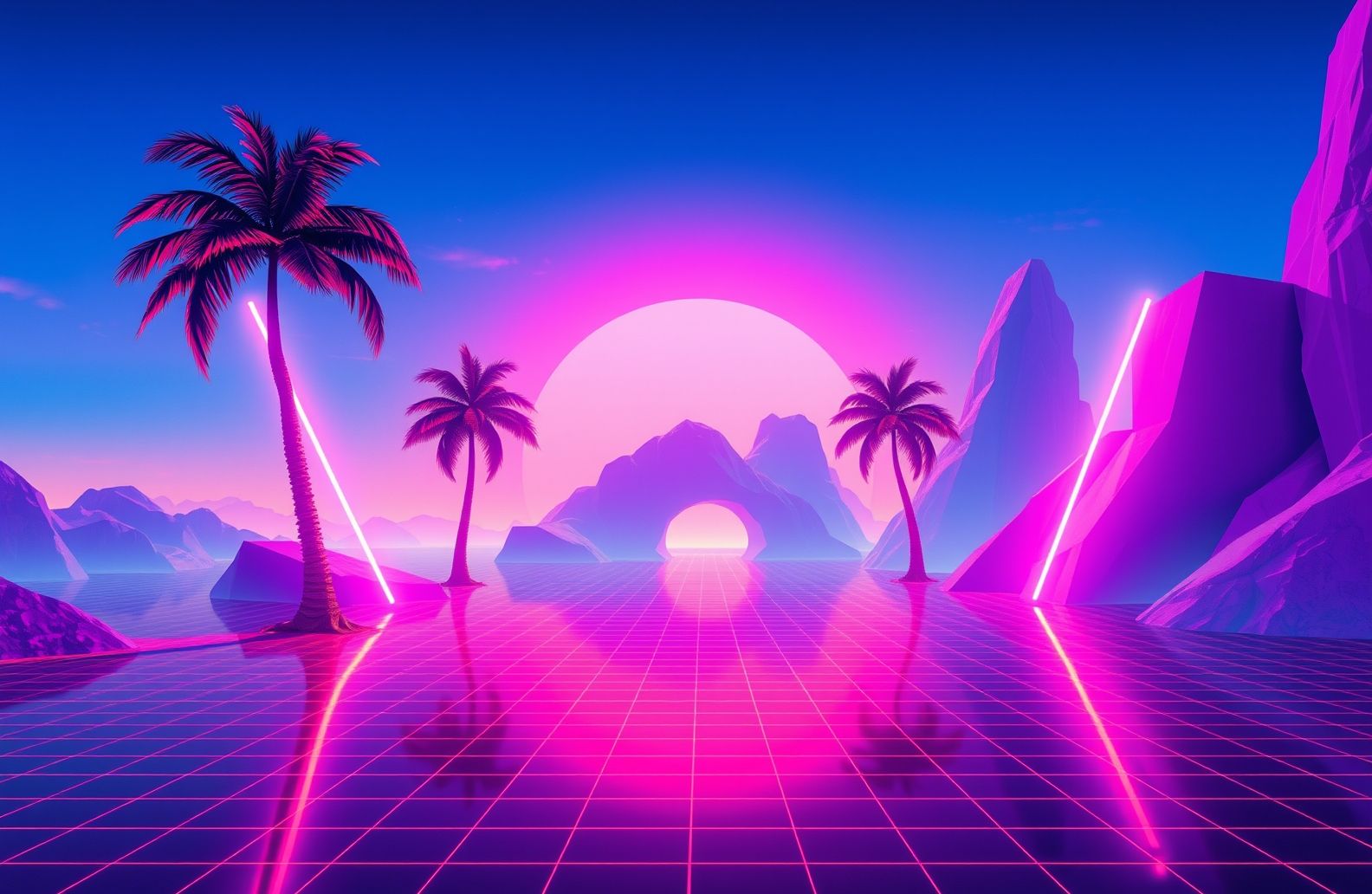 Vaporwave Wallpaper