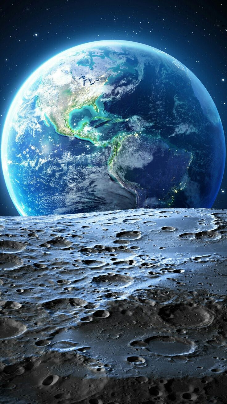 Earth From Moon iPhone Wallpaper   iPhone Wallpapers iPhone 736x1308