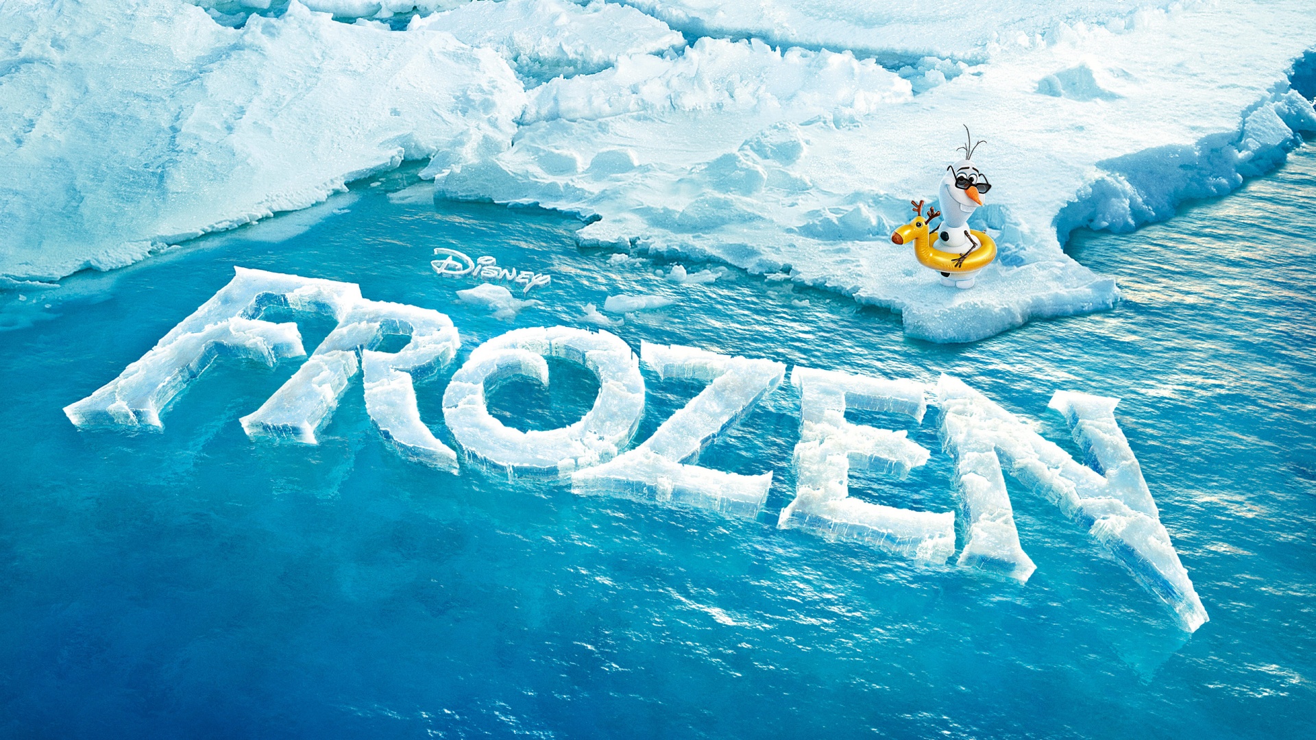Frozen Movie HD Desktop Wallpaper Water