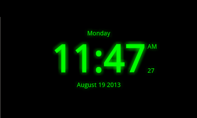 Digital Clock Live Wallpaper 7   Android Apps on Google Play