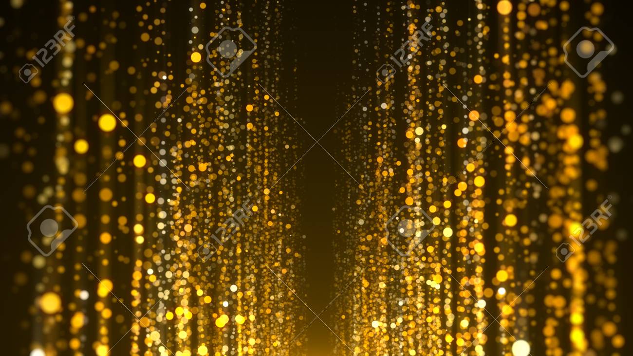 Gold Particles Awards Background Stock Photo Picture And Royalty