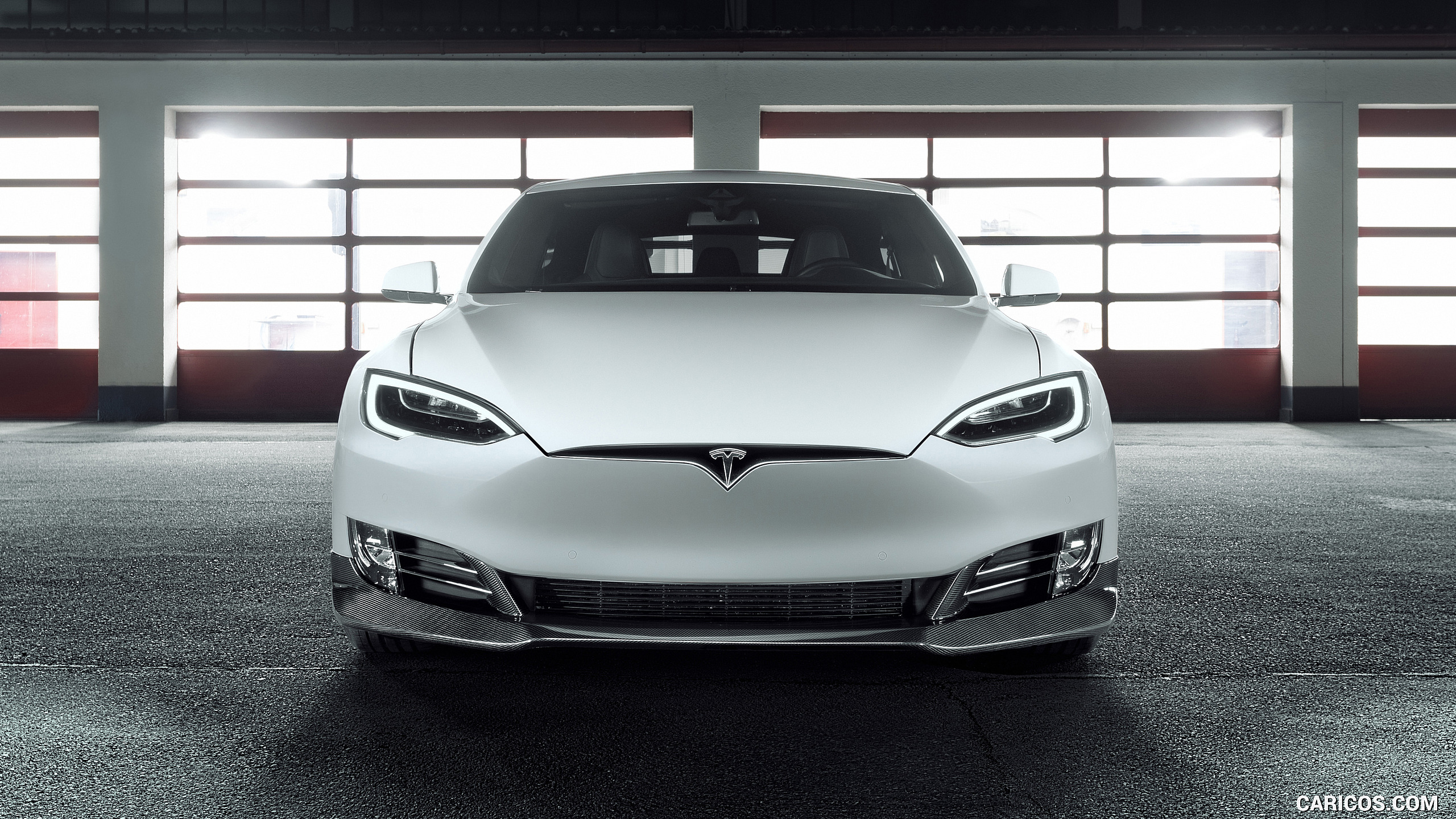 Novitec Tesla Model S Front HD Wallpaper