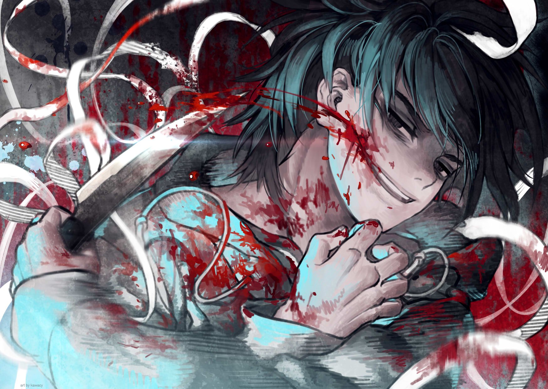 Jeff The Killer Anime Wallpaper Background