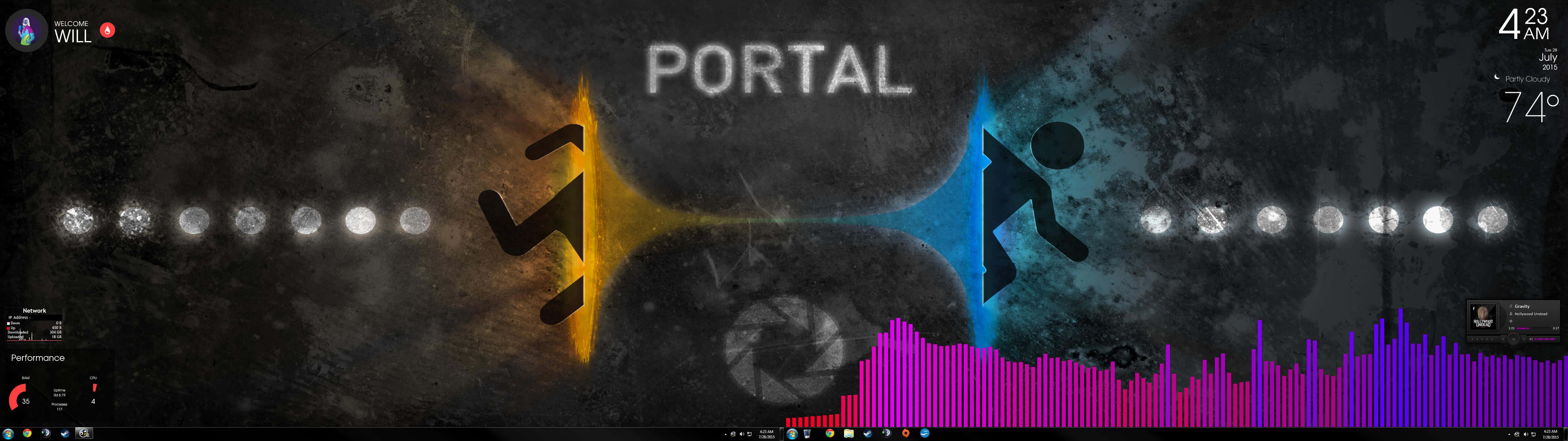 Dual Screen Wallpaper