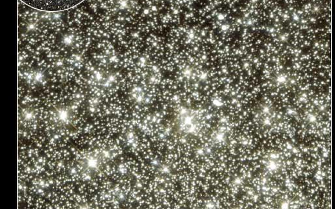Space Image Globular Cluster M22
