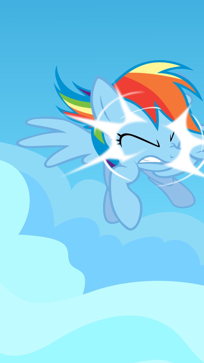 Rainbow Dash Out Of Nowhere Galaxy S Iii Wallpaper By Toyotajzx90 On