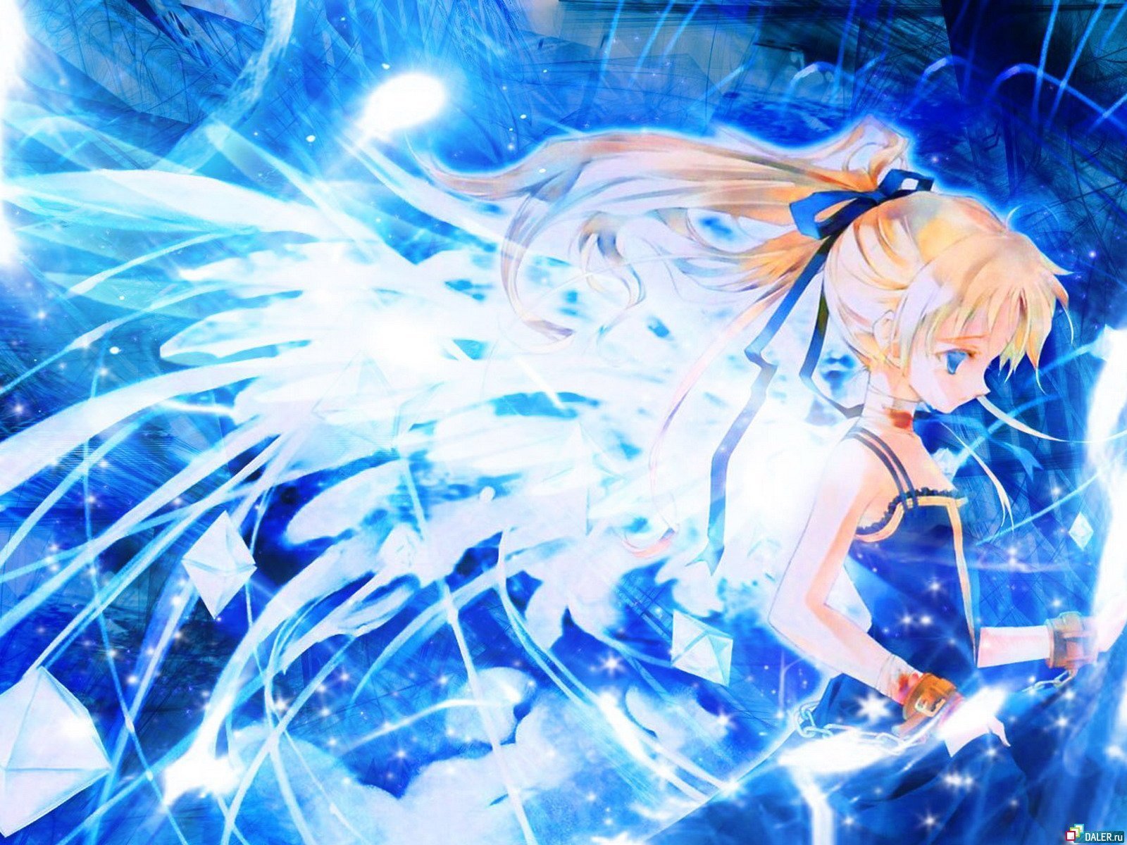Anime Angels Image Blue Angel HD Wallpaper And Background Photos