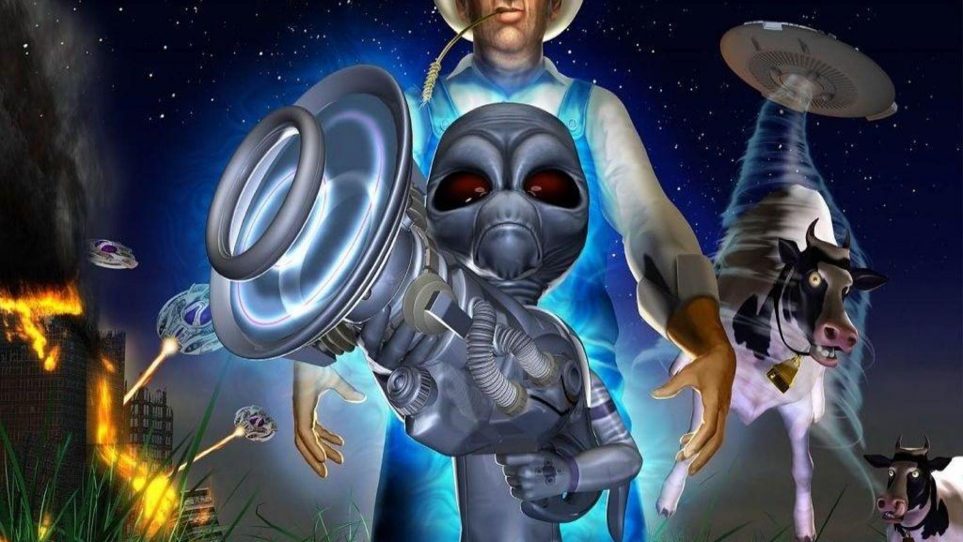 Destroy All Humans High Quality And Resolution Wallpaper